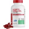 2000 mg Antarctic Krill Oil Softgels with EPA/DHA - Superior Quality Supplement