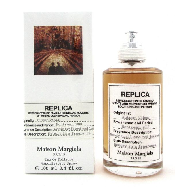100% Authentic Maison Margiela Replica Autumn Vibes 100ml EDT + 3 Niche Samples - Free
