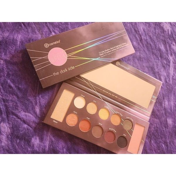 BH Cosmetics Mrs Bella Dark Side 12 Color Eyeshadow Blush Highlighter Palette