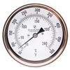 Adjustable Industrial Thermometer 5" x 6" 50-500Â°F, S.S. w/Calibration Dial