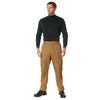 Rothco Mock Turtleneck Shirt, Black, X-Large