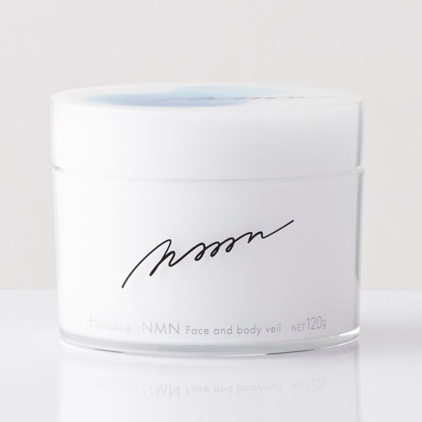 Floresca NMN Face & Body Veil, 4.2 oz (120 g), All-in-One Gel, Made in Japan