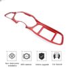 Center Console Frame Instrument Cover Panel Air Vent Trim for Challenger 15+