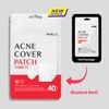 AVARELLE Acne Pimple Patch (40 Count) Absorbing Hydrocolloid Spot Treatment with Tea Tree Oil, Calendula Oil and Cica, Certified Vegan, Cruelty Free (VARIETY / 40 COUNT)