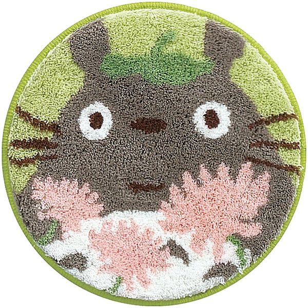 Senko My Neighbor Totoro 91234 Totoro Ghibli Chair Mat, Diameter Approx. 15.0 inches (38 cm), Green, Character