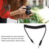 3.5mm to F2 Camera Remote Control Shutter Release Cable Cord, Camera Flash Trigger Connection Spring Cord for Fujifilm Camera