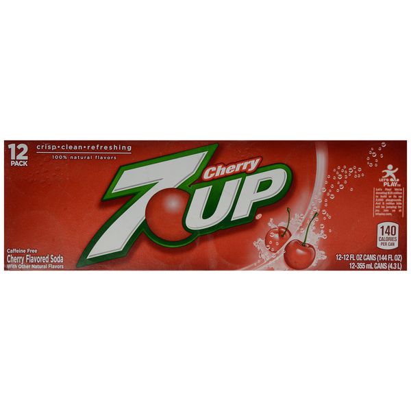 7-UP Cherry, 12 Fl Oz (pack of 12)