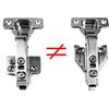 Full Overlay Restricted Angle to 90 Deg Soft Close Face Frame Cabinet Hinges (6)