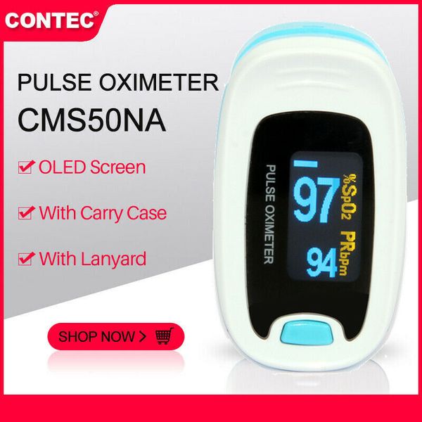 Sports/Wellness Finger Tip Pulse Oximeter SPO2 Blood Oxygen Saturation Meter FDA