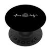 Heartbeat Pancakes Love Breakfast Delight PopSockets Adhesive PopGrip