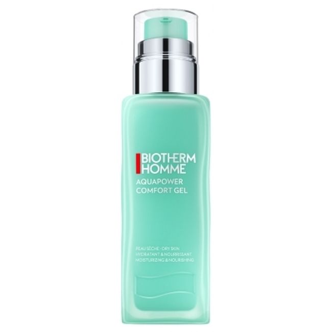 BIOTHERM Homme Aqua Power Comfort Gel 75ml Moisturizes and nourishes the skin Aging care Hyaluronic acid Shea butter Overseas mail order