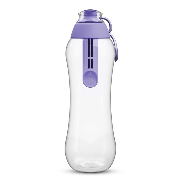 Dafi Water Purifier Bottle, Portable, Bottle-type, Water Purifier, Bottle, Water Bottle, Cartridge Included, Japanese Specifications, Genuine Japanese Product, Lavender, 16.9 fl oz (500 ml)