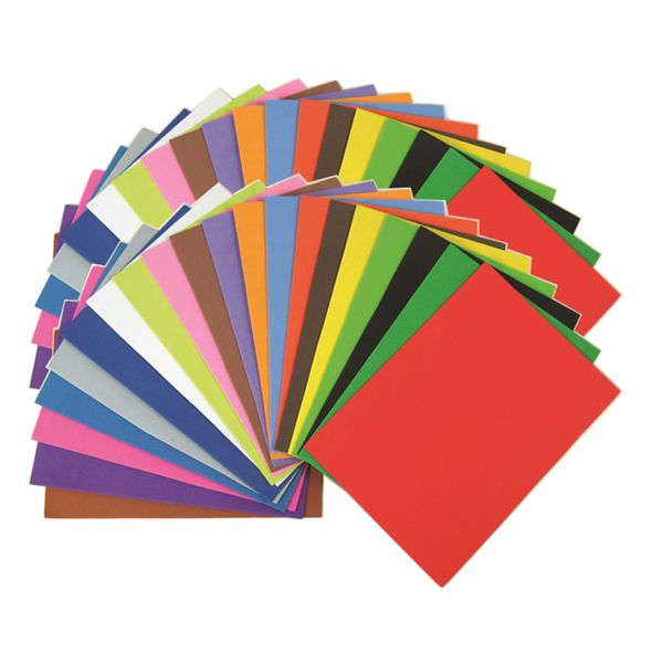 EVA Foam Sheets | A5 | Pack of 40 Sheets | Assorted Colours Age 3+