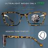 ATTCL Unisex Blue Light Blocking Glasses Men Women Rectangular Computer Gaming Glasses BL5577 Leopard