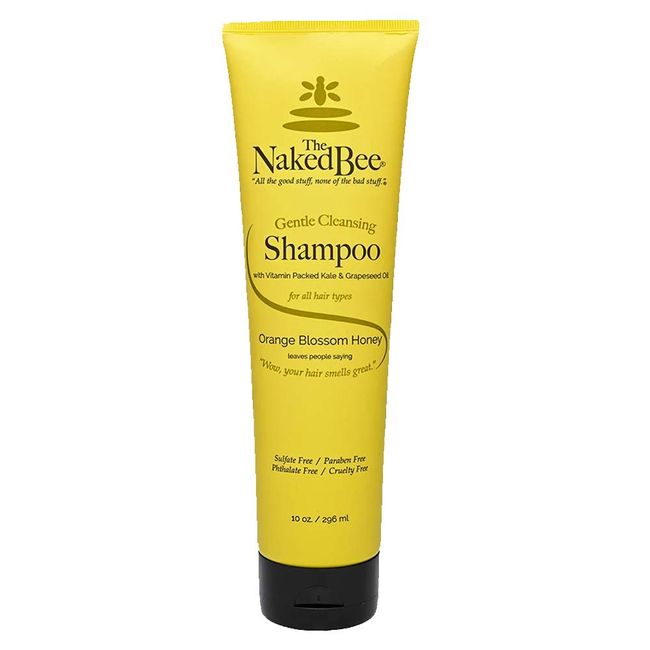 The Naked Bee Orange Blossom Honey Gentle Cleansing Shampoo, 10 Oz