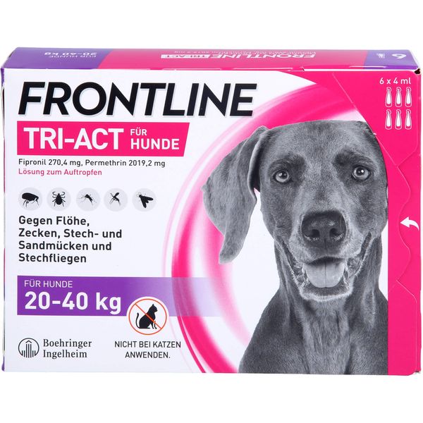 Frontline Tri-act Hu 20-40, 6 St LOE