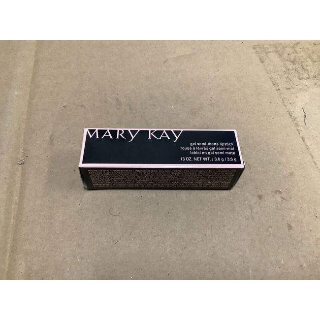 MARY KAY Gel Semi-Matte Lipstick - POPPY PLEASE .13 oz | NIB