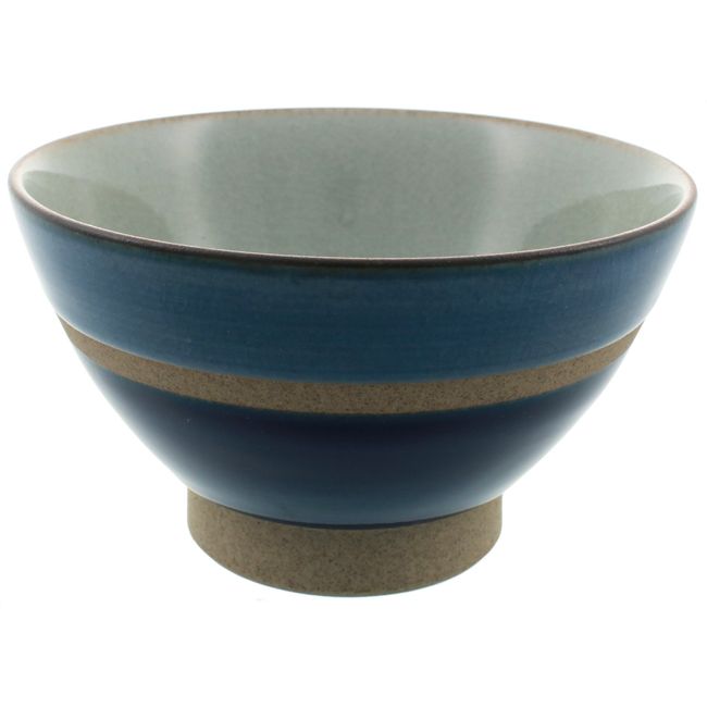 有田焼 kurawa? Bowl Large Two Tone Blue 50465 