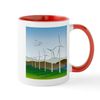 CafePress Wind Turbines Mug 11 oz (325 ml) Ceramic Coffee Mug