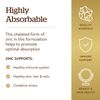 Solgar Chelated Zinc, 250 Tablets - Zinc for Healthy Skin - Supports Cell Growth & DNA Formation - Exerts Antioxidant Activity - Supports A Healthy Immune System - Non GMO, Vegan - 250 Servings