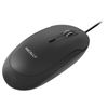 Macally DYNAMOUSE-B USB Optical Silent Click Mouse With 2 Buttons, Scrollwheel and DPI Button for Mac and PC, Black Black