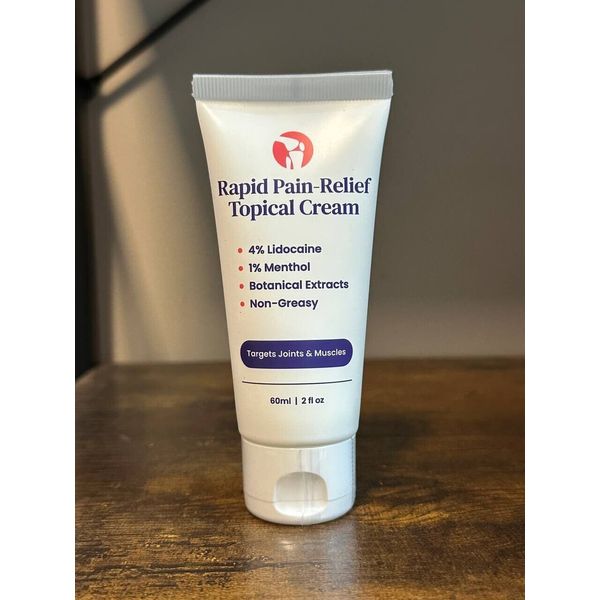 Rapid Pain-Relief Topical Cream