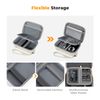 K&F Concept Digital Camera Case, Waterproof & Protective Small Camera Bag, Lightweight Camera Sling Bag with 2 Carrying Ways (White)