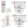 CTSC Led Dimmer Module, Universal Led Dimmer, 1 Gang 2-Way Dimmer Switch, LED 3-100W Push-On/Off Switch Module