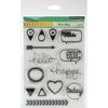 Penny Black Clear Stamps Sheet, 5 by 6.5-Inch, Let's Chat