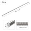 sourcing map 4Pcs M4 x 200mm Fully Threaded Rod 304 Stainless Steel Right Hand Threads