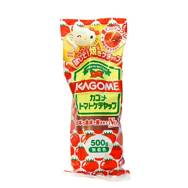 Kagome Tomato Ketchup Tube, 17.6 oz (500 g)