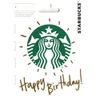 Starbucks Happy Birthday Gift Card