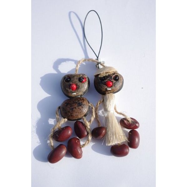 Bojo Bo Doll Phone Strap Natural Color