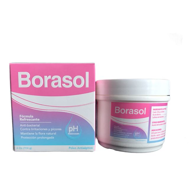 Borasol Antiseptic Powder 4oz 114g