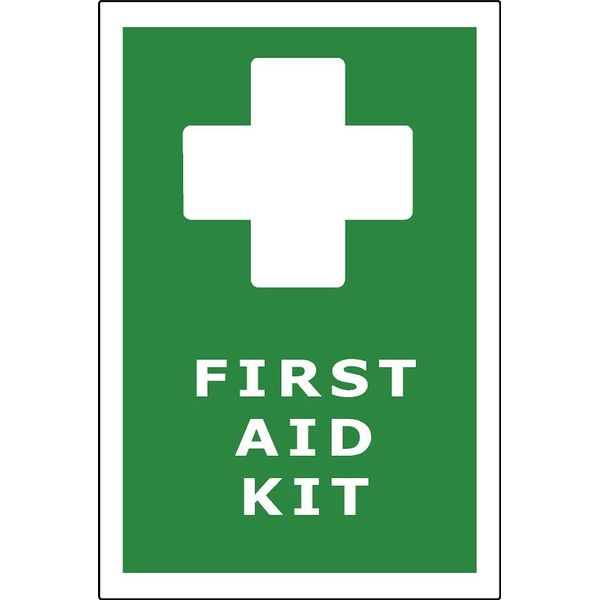 First Aid Kit Dibond Aluminium sign - 20 x 15 cm
