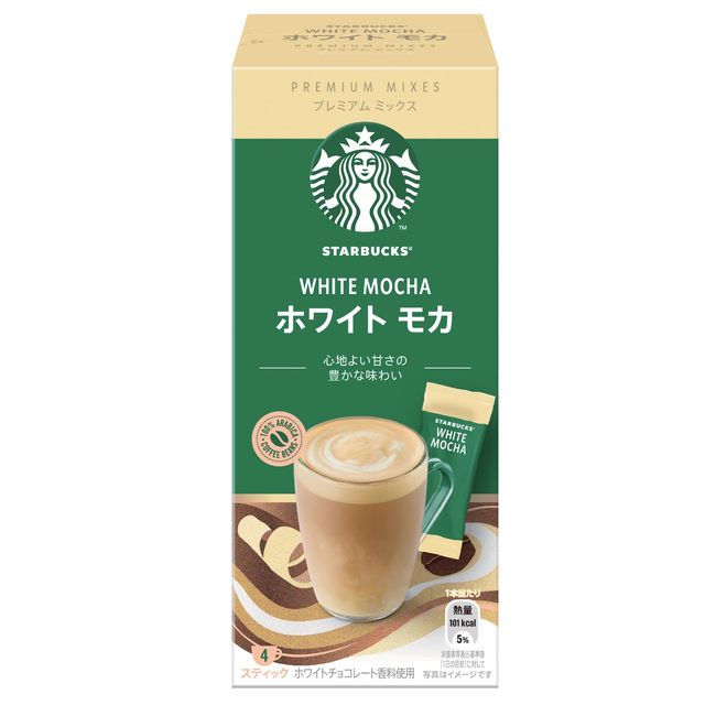 Starbucks Premium Mix White Mocha 4P