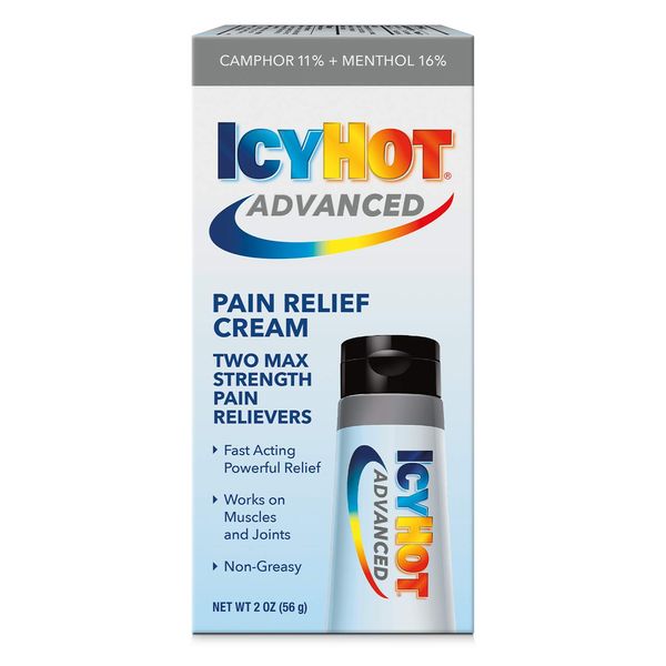 Icy Hot Advanced Relief Pain Relief Cream, 2 Ounces