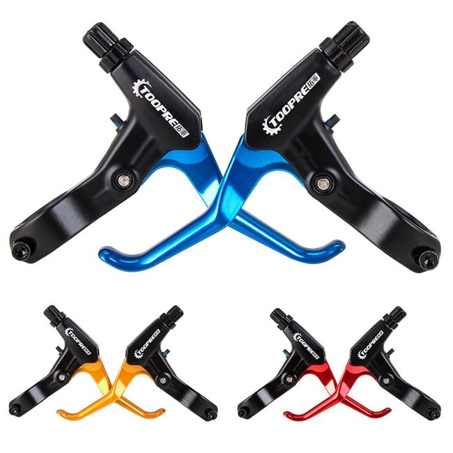 1 Pair Bicycle Brake Levers Universal Bike Brakes Handle Replacement  Aluminum Bycicle Parts and Accessories for Mountain Bike, Road Bike,  Folding