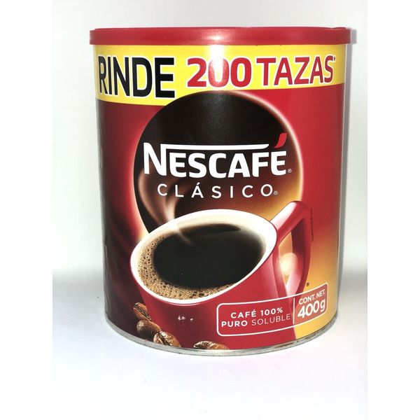 Nescafé Clasico Dark Roast Instant Coffee 400g 200 cups