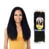 Freetress Braid Crochet & Latch Hook 3X Pacific Curl 18" (2 Dark Brown)