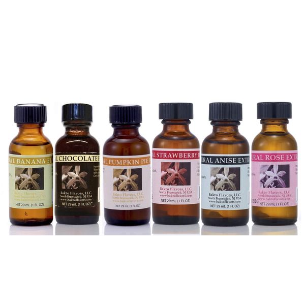 Natural Flavors Love Collection - Chocolate, Banana, Pumpkin Pie, Strawberry, Rose, Anise