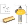 Yonico 13156 - Cove Edge Forming Router Bit, Radius: 1/2" - 1/2" Shank