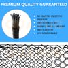 1x Black Car SUV Rear Cargo Trunk Boot Floor Net Elastic Mesh Storage Universal