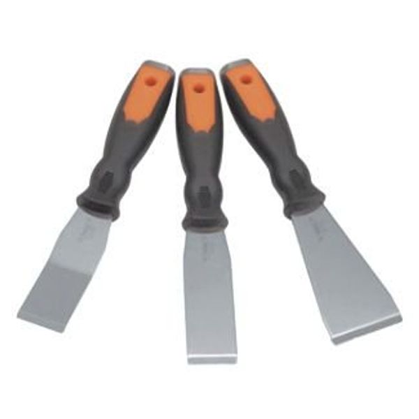 Vim Products VIMSS7000 3 Piece Stainless Steel Scraper Set