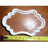 FANCY PLAQUE 1 FRAME PASTRY BAKING KITCHEN COOKIE CUTTER USA PR260
