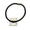[TAMARUSAN] Tamarusan Yellow Sheet Music Hair Rubber Gold Simple Chic Hair Clip