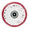 Elite Spiral 3 M Hookit Multihole Velcro Backing Pad 150 mm 5/16 Standard E28729 51