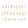 PartyDeco Decoration, Wood, Gold, Normal