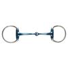 JP Korsteel Blue Steel Jointed Eggbutt Snaffle Bit, 4.5"