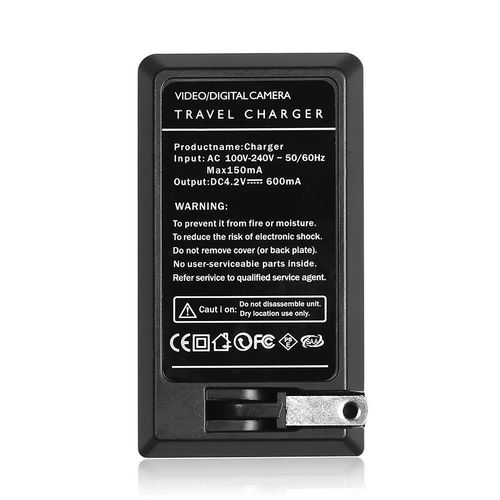 Rainy King EN-EL19 ENEL19 Battery Charger for Nikon Coolpix S32, S2500, S2800, S3100, S3600, S4100, S4400, S5200, S5300, S6500, S6600, S6700, S6800